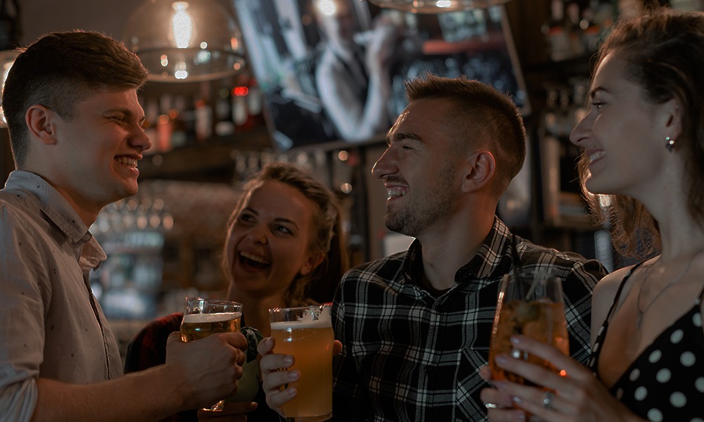 Græsted Kro - Teatersalen spiller op til fest - Afterski