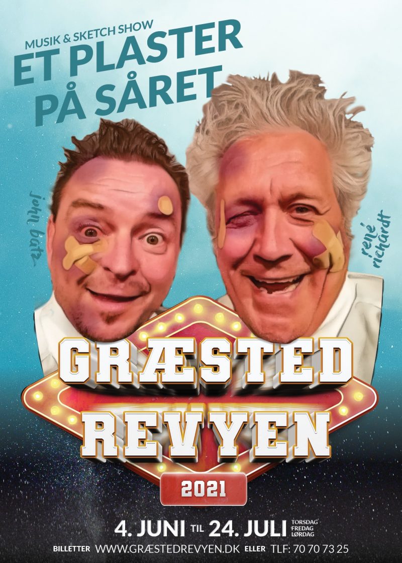 Græsted Revyen 2021 – et plaster på såret – Græsted Kro Græsted Revyen 2021 - et plaster på såret - Græsted Kro